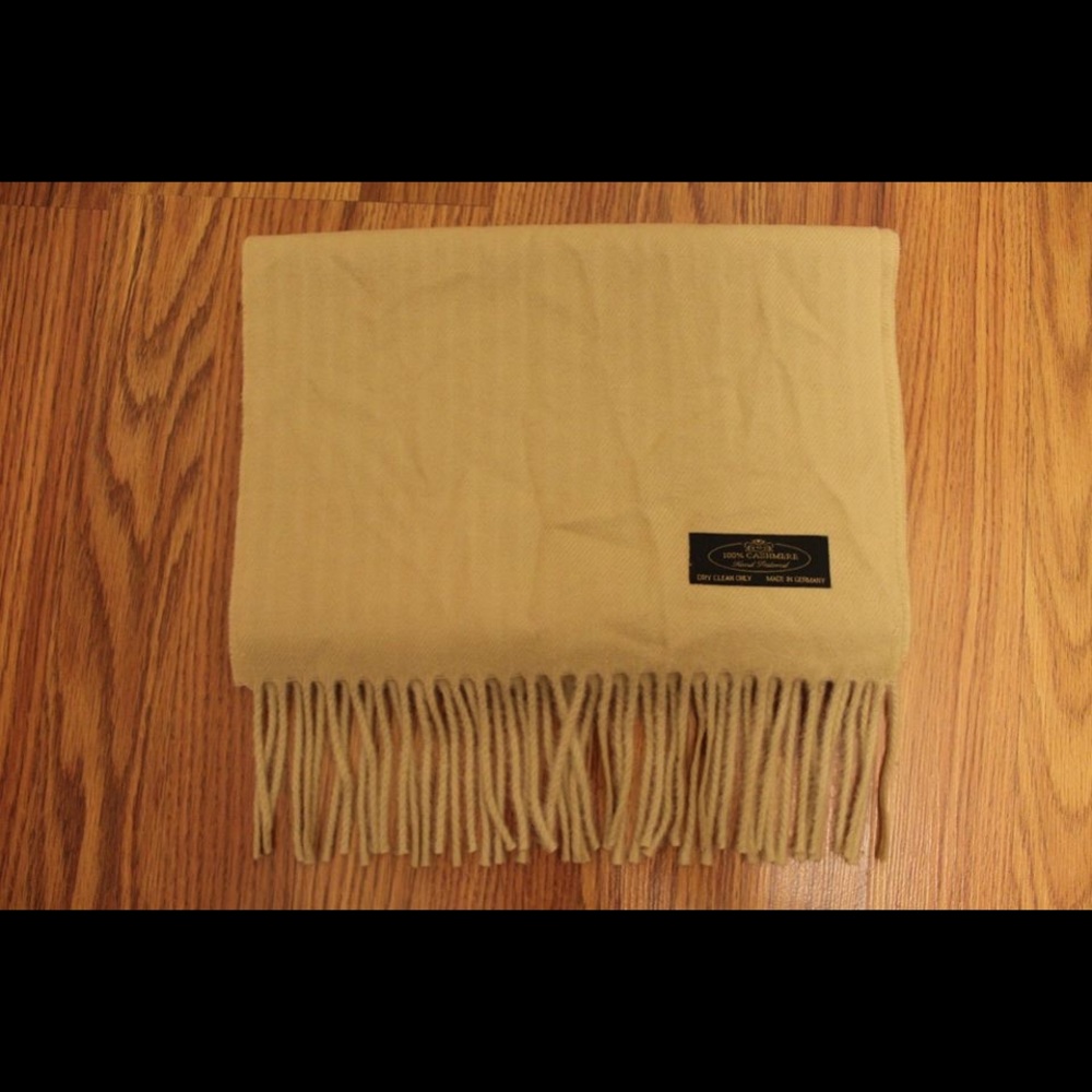 100% Cashmere Scarf, Made in Germany